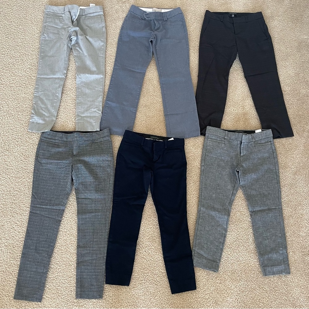 Banana republic size 00 petite pants bundle